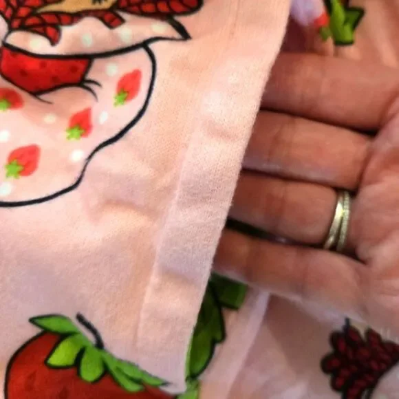 EC STRAWBERRY SHORTCAKE PAJAMA/LOUNGE PANTS W/POCKETS SZ.2X - Picture 3 of 4